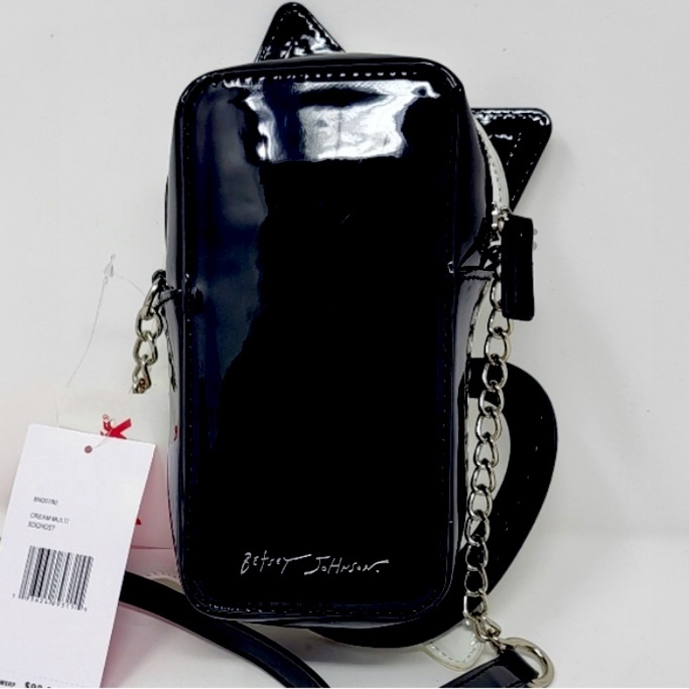 New Betsey Johnson Glow In The Dark Cat Ghost Purse ~ Viral TikTok - Picture 5 of 11
